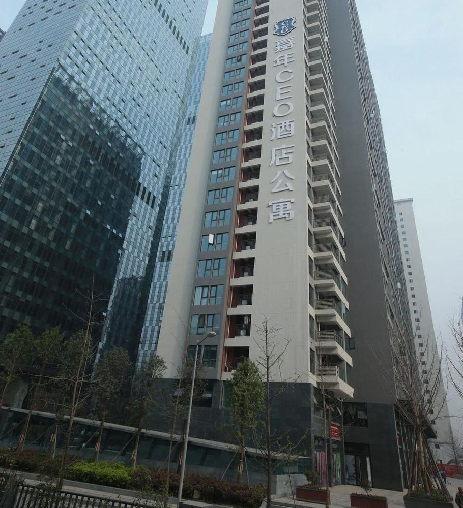 Chengdu Jianian Ceo Apartment Екстер'єр фото